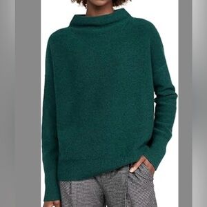 Vince 100% cashmere mock funnel sweater XL